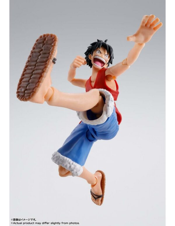 MONKEY D. LUFFY -ROMANCE DAWN- FIG. 14,5 CM ONE PIECE SH FIGUARTS TAMASHII NATIONS - Imagen 6