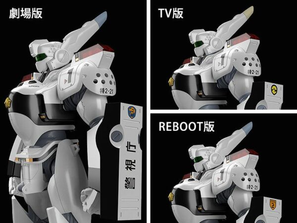 AV-98 INGRAM & BULLDOG SET MODEL KIT FIGURA 13.5 & 10 CM MODEROID MOBILE POLICE PATLABOR - Imagen 3