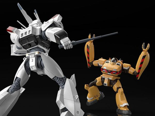 AV-98 INGRAM & BULLDOG SET MODEL KIT FIGURA 13.5 & 10 CM MODEROID MOBILE POLICE PATLABOR - Imagen 11