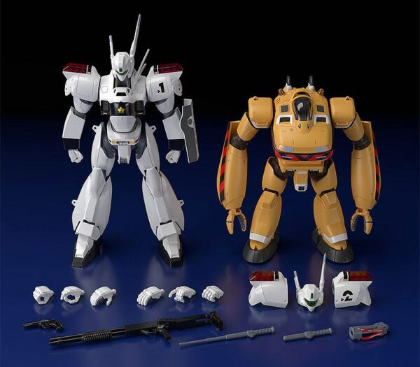 AV-98 INGRAM & BULLDOG SET MODEL KIT FIGURA 13.5 & 10 CM MODEROID MOBILE POLICE PATLABOR