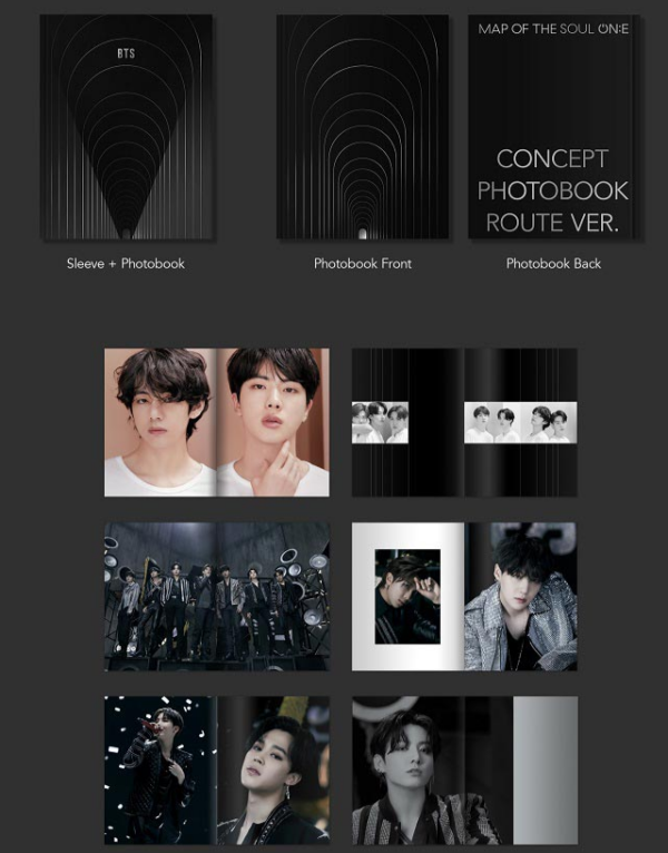 BTS – MAP OF THE SOUL ON:E CONCEPT PHOTOBOOK (ROUTE Ver.) - Imagen 2