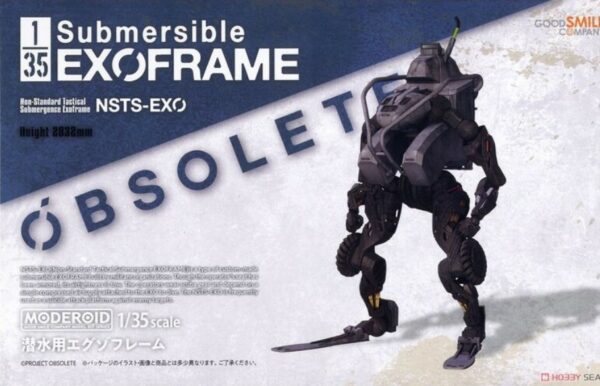 OBSOLETE - MODEROID SUBMERSIBLE EXOFRAME 1/35 - Imagen 4