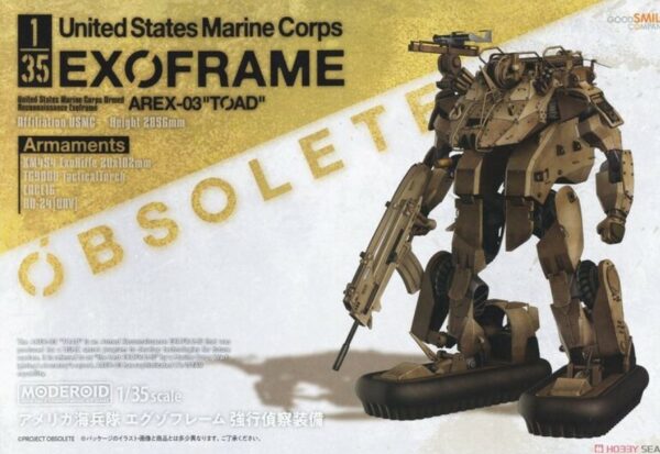 OBSOLETE - MODEROID USM EXOFRAME - RECONNAISSANCE EQUIPMENTE 1/35 - Imagen 5