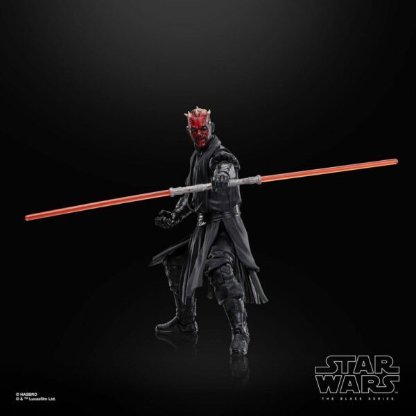 Star Wars Episode I Black Series Pack de 3 Figuras Qui-Gon Jinn, Darth Maul, Obi-Wan Kenobi 15 cm - Imagen 6