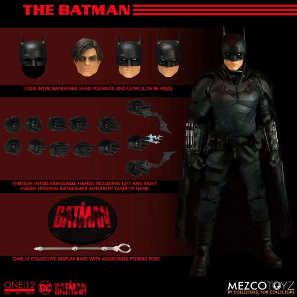 THE BATMAN FIGURA 17 CM BATMAN THE ONE:12 COLLECTIVE - Imagen 16