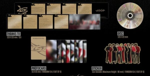 ATEEZ – THE WORLD EP.FIN : WILL (Digipack Ver.) (Random) - Imagen 3