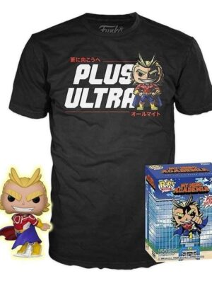 Set camita (M) y Funko POP All Might My Hero Academia Talla M