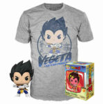 Set figura POP & Tee Dragon Ball Z Vegeta Talla - M