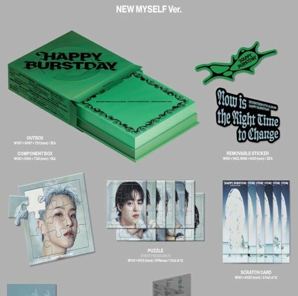 SEVENTEEN – HAPPY BURSTDAY (5th Album) - Imagen 4