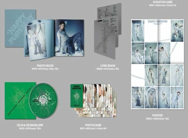 SEVENTEEN – HAPPY BURSTDAY (5th Album) - Imagen 5