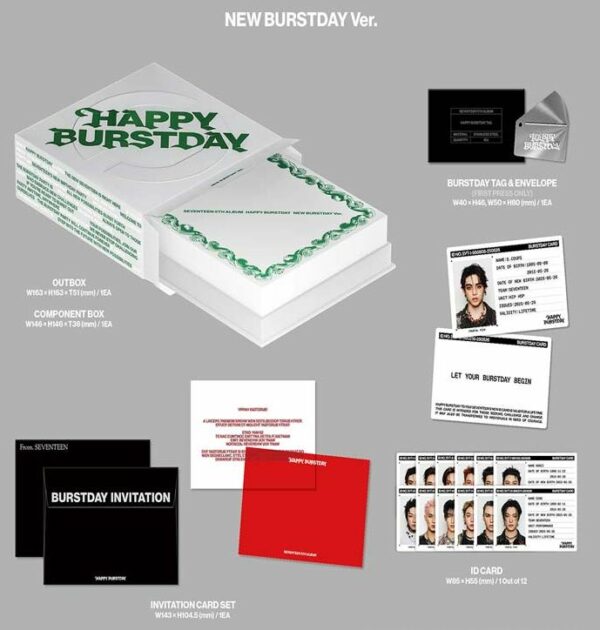 SEVENTEEN – HAPPY BURSTDAY (5th Album) - Imagen 6