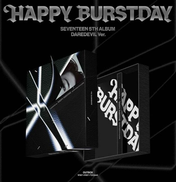 SEVENTEEN 5th Album – HAPPY BURSTDAY (DAREDEVIL Ver.) (Random)