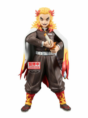 [RESERVA] Figura Kyojuro Rengoku Grandista Demon Slayer Kimetsu no Yaiba 24cm Banpresto