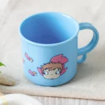 TAZA PLÁSTICO AZUL PONYO EN EL ACANTILADO - STUDIO GHIBLI