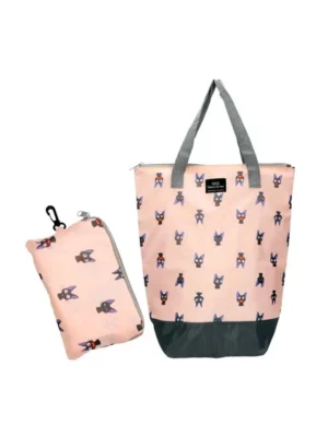 BOLSA TÉRMICA CON CREMALLERA DE NICKY LA APRENDIZ DE BRUJA - STUDIO GHIBLI