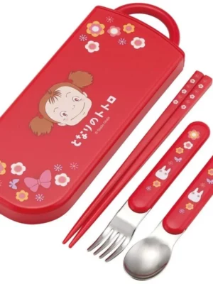SET DE PALILLOS ROJO MI VECINO TOTORO - MEI - STUDIO GHIBLI