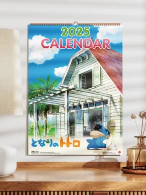CALENDARIO DE PARED 2025 MI VECINO TOTORO - STUDIO GHIBLI