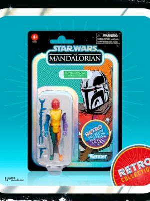 Star Wars: The Mandalorian Retro Collection Figura The Mandalorian (Prototype Edition) 10 cm