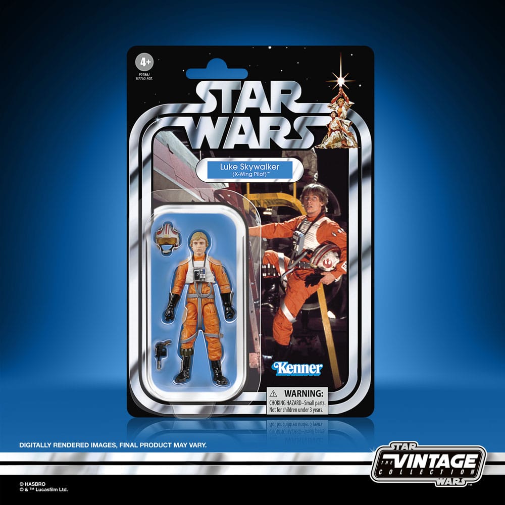 Star Wars Episode IV Vintage Collection Figura Luke Skywalker (X-Wing Pilot) 10 cm - Imagen 3