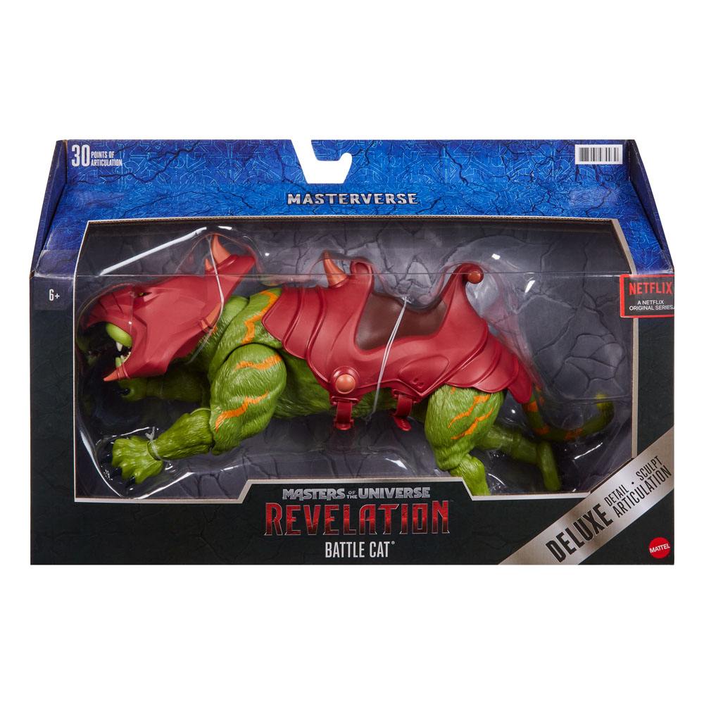 Masters of the Universe: Revelation Masterverse Figura 2021 Deluxe Battle Cat 35 cm - Imagen 6
