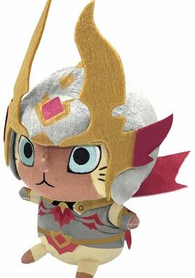 PALICO FELYNE MALZENO PELUCHE 20CM MONSTER HUNTER CHIBI-PLUSH