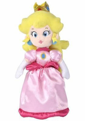 PEACH PELUCHE 27 CM SUPER MARIO NINTENDO