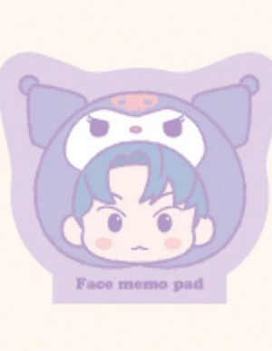 NCT x SANRIO Face Memo Pad DOYONG