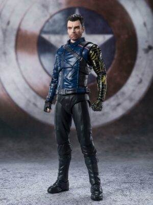 The Falcon and the Winter Soldier Figura S.H. Figuarts Bucky Barnes 15 cm Figuras The Falcon and the Winter Soldier