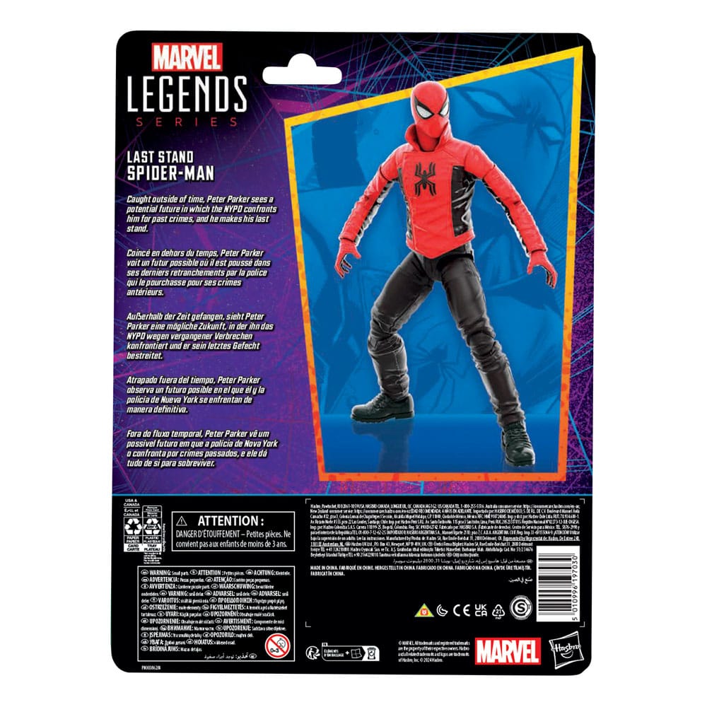 LAST STAND SPIDER-MAN FIGURA 15 CM SPIDER-MAN MARVEL LEGENDS SERIES - Imagen 10