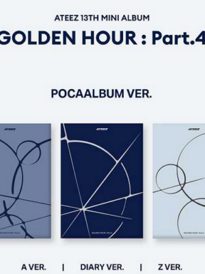 ATEEZ – 13TH MINI ALBUM [GOLDEN HOUR : Part.4] (POCAALBUM VER.)