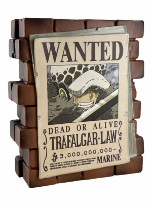 TRAFALGAR LAW WANTED ONE PIECE HUCHA 15 CM