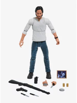 JOHN WICK CASUAL FIGURA JOHN WICK 2 SELECT ACTION FIGURE