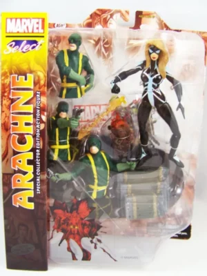 ARACHNE FIGURA MARVEL SELECT 21 CM (DIORAMA HYDRA MINION)