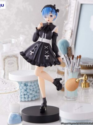 Re:Zero Starting Life in Another World Estatua PVC Trio-Try-iT Rem Girly Outfit Black 21 cm