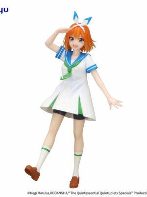 The Quintessential Quintuplets Estatua PVC Trio-Try-iT Nakano Yotsuba Marine Look Ver. 21 cm