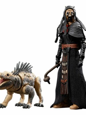 Star Wars: The Book of Boba Fett Vintage Collection Figuras Tusken Warrior & Massiff 10 cm