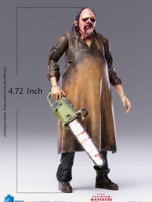 LEATHERFACE FIG 12 CM TEXAS CHAINSAW MASSACRE 2022 1/18 SCALE EXQUISITE MINI FIGURE