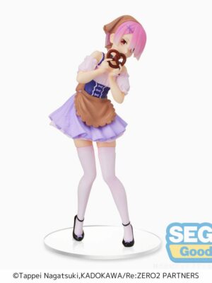 Re:Zero Starting Life in Another World Estatua PVC SPM Ram Oktoberfest Ver. 20 cm