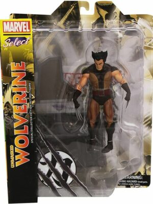 Diamond Select Toys Marvel Select Unmasked Wolverine Figura
