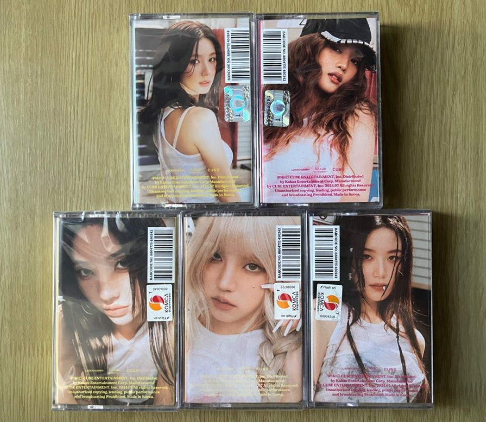 (G)I-DLE 7th Mini Album – I SWAY (Special Ver.) (5 Version Set)