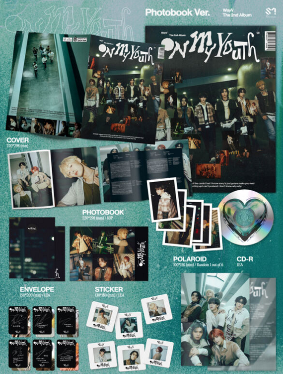 WayV Album Vol. 2 – On My Youth (Photobook Ver.) - Imagen 2