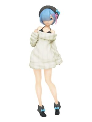 Re:Zero Estatua PVC Precious Rem Knit Dress Ver. Renewal 23 cm