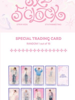 Stray Kids - SKZ 5'CLOCK SPECIAL TRADING CARD