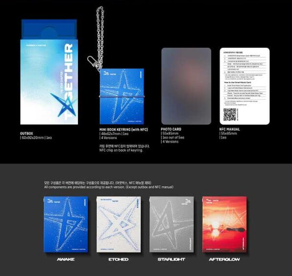 TXT - The Star Chapter: TOGETHER (Mini Book Keyring Ver.) (Random) - Imagen 4