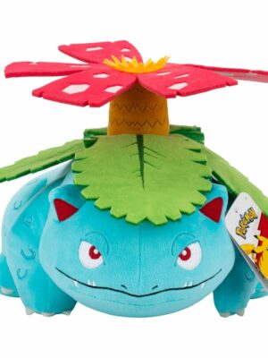 Pokémon Peluche Venusaur 30 cm Peluches Pokémon Peluche con licencia oficial, tamaño aprox. 30 cm.