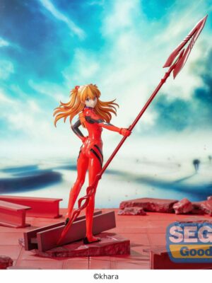 Evangelion: 3.0+1.0 Thrice Upon a Time Estatua Luminasta PVC Asuka Shikinami Langley x Spear of Longinus 20 cm