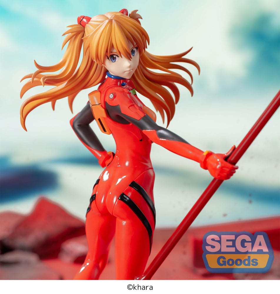 Evangelion: 3.0+1.0 Thrice Upon a Time Estatua Luminasta PVC Asuka Shikinami Langley x Spear of Longinus 20 cm - Imagen 3