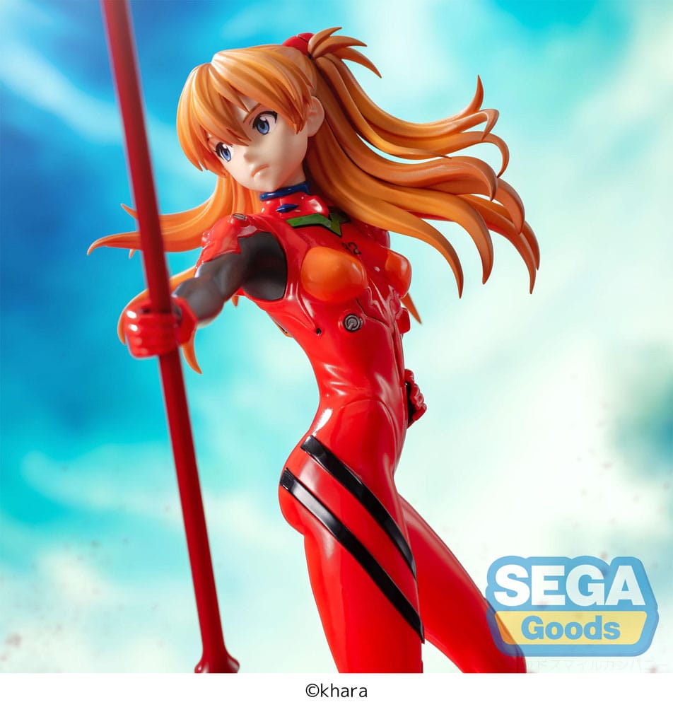 Evangelion: 3.0+1.0 Thrice Upon a Time Estatua Luminasta PVC Asuka Shikinami Langley x Spear of Longinus 20 cm - Imagen 4