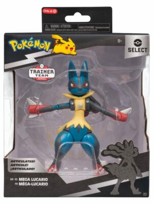 [PRE-RESERVA] Pokémon Select Figura Superarticulada Mega Lucario